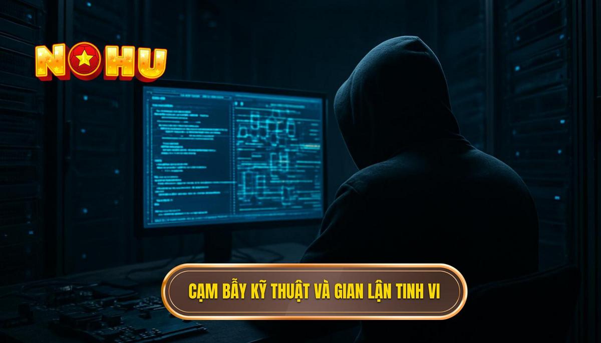 Giải Mã Chuyên Sâu Các Cạm Bẫy Trong Game Nổ Hũ Mà Người Chơi Cần Biết 2 Những Cạm Bẫy Kỹ Thuật và Gian Lận Tinh Vi
