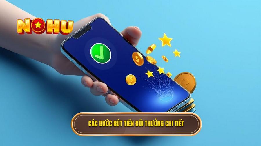 Các bước rút tiền đổi thưởng chi tiết
