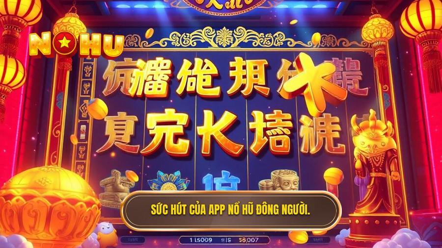 1. Sức hút của app nổ hũ đông người.