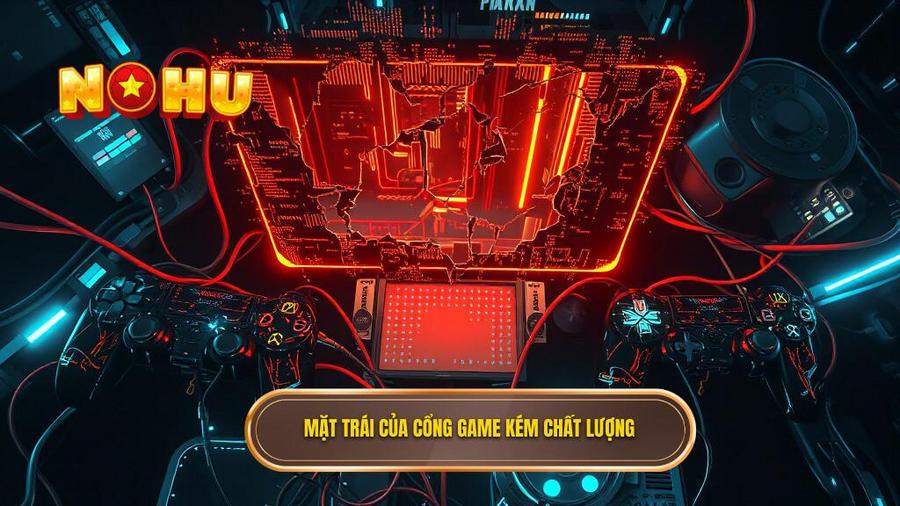 Mặt trái của cổng game kém chất lượng